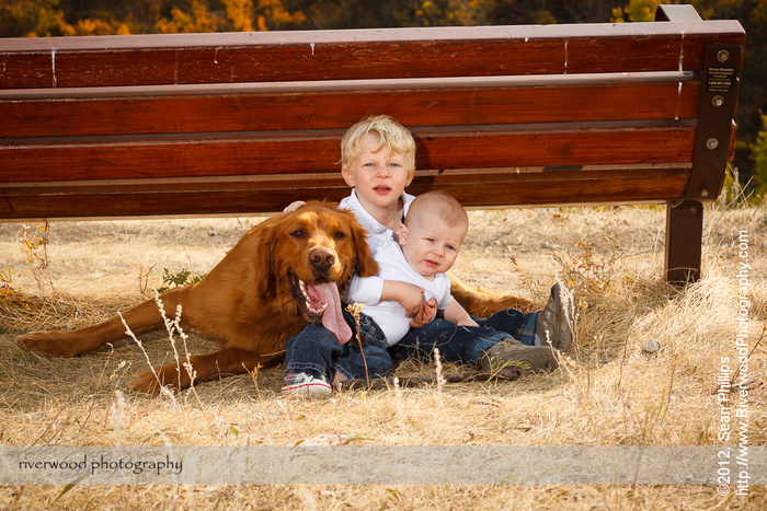 Fall Family Pet Portrait Session