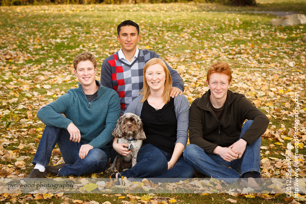 Family Pet Portraits at the Ranche in Fish Creek