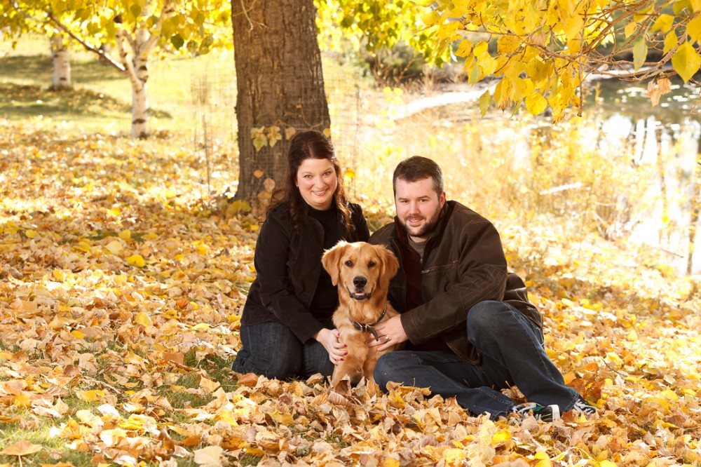 Fall Portrait Session with the Tompkins Family