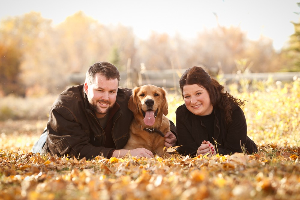 Fall Portrait Session with the Tompkins Family